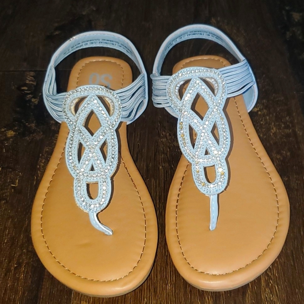 💙 SALE!! 💙 SO Blue Sandals BRAND NEW!
